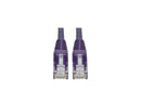 TRIPP LITE N201-001-PU 1 ft. Cat 6 Purple Cat6 Gigabit Snagless Molded UTP Patch
