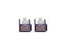 TRIPP LITE N201-001-PU 1 ft. Cat 6 Purple Cat6 Gigabit Snagless Molded UTP Patch