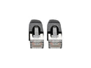 TRIPP LITE N262-001-BK 1 ft. Cat 6A Black Cat6a 10G-Certified Snagless Shielded