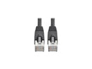 TRIPP LITE N262-003-BK 3 ft. Cat 6A Black Cat6a 10G-Certified Snagless Shielded