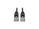 TRIPP LITE N261-S05-BK 5 ft. Cat 6A Black Cat6a Gigabit Snagless Molded Slim UTP