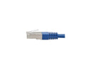 Tripp Lite Cat5e Molded Shielded Patch Cable STP RJ45 M/M 350 Mhz Blue 6ft