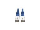 Tripp Lite Cat5e Molded Shielded Patch Cable STP RJ45 M/M 350 Mhz Blue 3ft