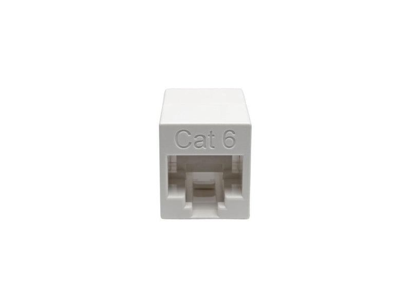 Tripp Lite Cat6 Straight-Through Modular In-Line Coupler Compact F/F TAA