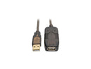 Tripp Lite Active USB 2.0 Extension Cable USB-A M/F 25ft 25' 7.6M (U026-025)