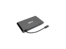 Tripp Lite USB C Docking Station 4k USB Hub HDMI VGA mDP Gbe Charging Black