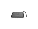 Tripp Lite USB C Docking Station 4k USB Hub HDMI VGA mDP Gbe Charging Black