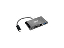 Tripp Lite U444-06N-HGUB-C USB-C to HDMI Adapter with USB-A Hub, Gigabit
