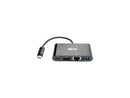 Tripp Lite U444-06N-HGUB-C USB-C to HDMI Adapter with USB-A Hub, Gigabit