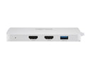 Tripp Lite USB C Docking Station w/USB Hub, 2x HDMI, VGA, PD Charging 1080p