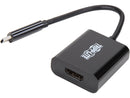 Tripp Lite USB C to HDMI Adapter Converter M/F 4K USB Type C to HDMI Black