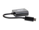 Tripp Lite USB C to HDMI Adapter Converter M/F 4K USB Type C to HDMI Black