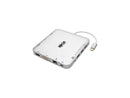 Tripp Lite USB C Docking Station w/ USB Hub mDP HDMI VGA GbE PD Charging 4K