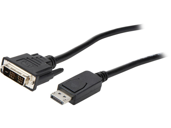 Tripp Lite DisplayPort to DVI-D Adapter Cable DP w/ Latches M/M 1080p 15ft