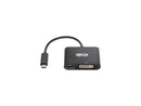 Tripp Lite USB C to DVI Adapter w/PD Charging 1080p Black USB Type C to DVI