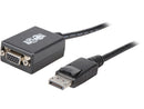 Tripp Lite DisplayPort to VGA Adapter Converter Active DP to VGA M/F 1ft 1'