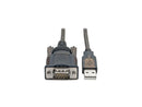 Tripp Lite FTDI USB to Serial RS-232 Adapter Cable w/ COM Retention M/M 5ft