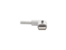 Tripp Lite Lightning to USB Sync Charge Right-Angle iPhone iPad White 6ft