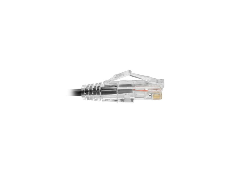 TRIPP LITE N201-S02-BK 2 ft. Cat 6 Black Cat6 UTP Patch Cable (RJ45) - M/M,