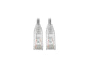 Tripp Lite Cat6 Gigabit Patch Cable Snagless UTP RJ45 Molded Slim Gray 1ft