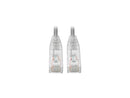 Tripp Lite Cat6 Gigabit Patch Cable Snagless UTP RJ45 Molded Slim Gray 2ft