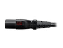 Tripp Lite Power Cord Hospital Medical 5-15P to Locking C13 M/F 10A 3ft