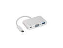 Nippon Labs USB 3.1 Type-C to USB 3.0 / VGA / Type-C Charging Hub, Supports 1920