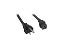 Nippon Labs 12 AWG AC Power Cord NEMA 6-20P to C19, SJT, 20A/250V, NEMA 6-20P to