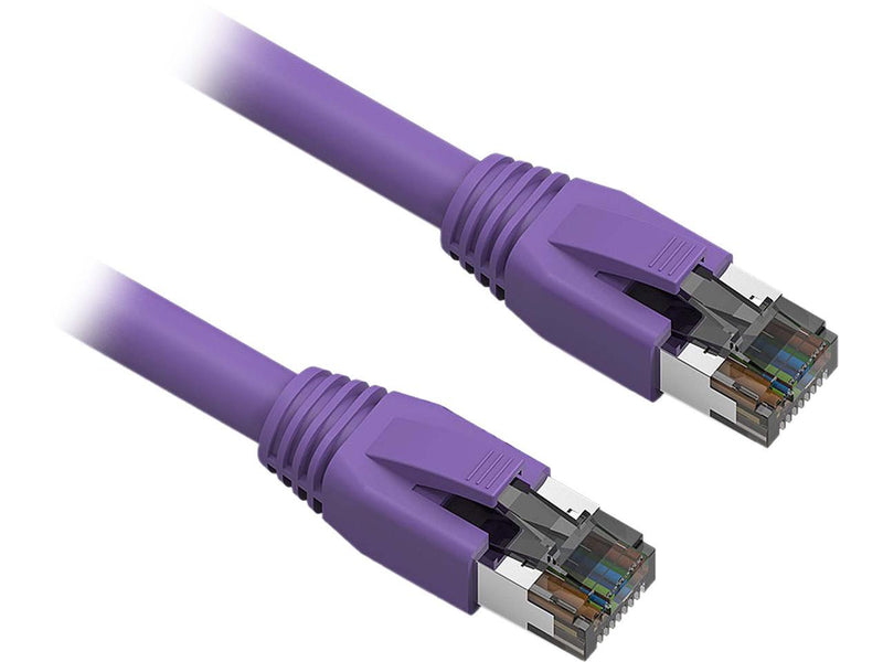 Nippon Labs Cat8 RJ45 25FT Ethernet Patch Internet Network LAN Cable,
