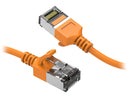 Nippon Labs 60CAT8-0.5-30OR Cat8 Ethernet Cable 0.5 feet Cat.8 U/FTP Slim
