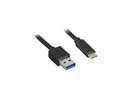 Nippon Labs 6ft. USB Type C 3.1 Gen 2 Male to Type A Male Cable 28AWG+24AWG,