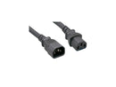 Nippon Labs 16 AWG C13/C14 AC Power Extension Cable, SJT, 13A/250V,