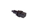 Nippon Labs 14 AWG NEMA 5-15P to C19 Power Cord, SJT, 15A/125V, NEMA 5-15P to