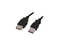 Nippon Labs Black 3 ft. USB Cable A/Male to A/Female Extension USB 6ft Cable