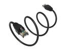 Nippon Labs 2Ft Cat6A UTP Ethernet Network Booted Cable, 24AWG 2 Feet Gigabit