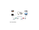 Nippon Labs Mini DisplayPort To VGA Adapter, 1920x1200@60Hz, White Mini Dp to