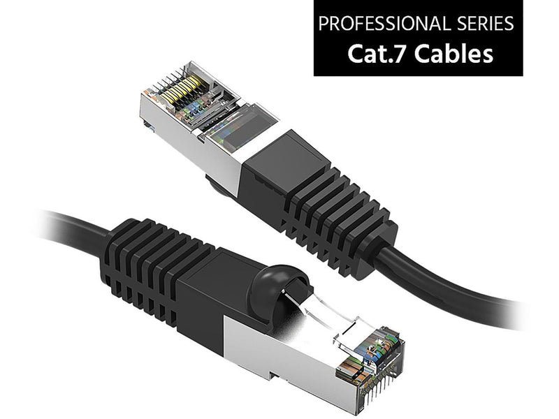 Nippon Labs Cat7 Shielded (SSTP) 600MHz Ethernet Network Booted Cable,26AWG 6
