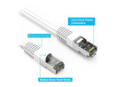 Nippon Labs Cat7 Shielded (SSTP) 600MHz Ethernet Network Booted Cable, 26AWG 5