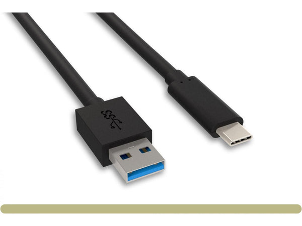 Nippon Labs 6 inch. USB Type C 3.2 Gen 2 Male to Type A Male Cable,10G, 3A,