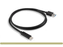 Nippon Labs 6 inch. USB Type C 3.2 Gen 2 Male to Type A Male Cable,10G, 3A,
