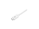 StarTech.com TBLT34MM50CW Thunderbolt 3 Cable – 1 ft /0.5m – White – 4K 60Hz –