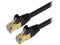 StarTech.com C6ASPAT4BK 4 ft. Cat 6A Black Shielded Network Ethernet Cable