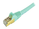 StarTech.com C6ASPAT35AQ 35 ft. Cat 6A Aqua Shielded Network Ethernet Cable