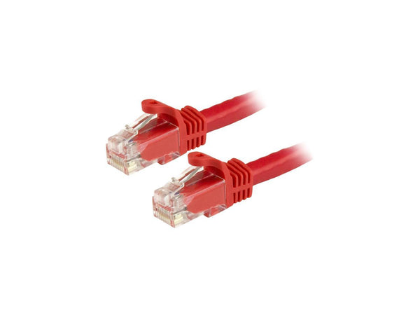 StarTech.com N6PATCH1RD 1 ft. Cat 6 Red Network Ethernet Cable