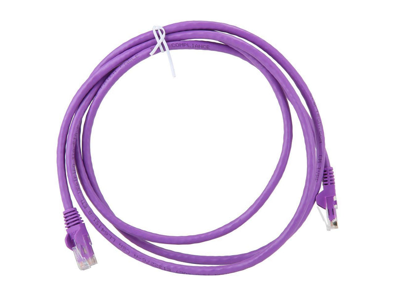 StarTech.com N6PATCH6PL 6 ft. Cat 6 Purple Network Ethernet Cable