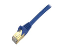 StarTech C6ASPAT12BL StarTech.com Cat6a Shielded Patch Cable - 12 ft. - Blue -