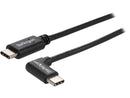 StarTech USB2CC1MR Right Angle USB-C Cable - 1m / 3 ft. - Reversible - M/M - USB