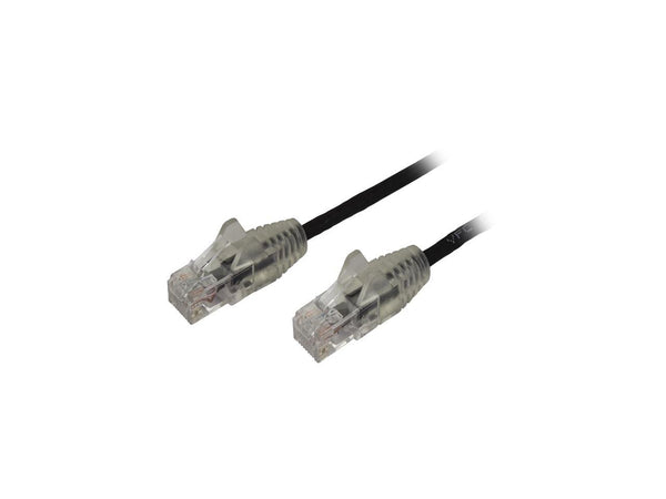 StarTech.com N6PAT1BKS 1 ft. Cat 6 Black Network Ethernet Cable