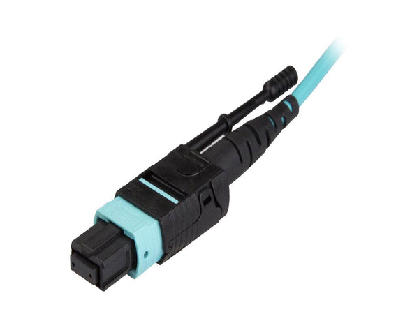 StarTech.com MPO12PL5M MTP Fiber Optic Cable - 15 ft / 5m - OM3 - 40Gb - Push /