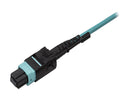 StarTech.com MPO8LCPL1M MTP to LC Breakout Cable - 3 ft / 1m - OM3 Multimode -